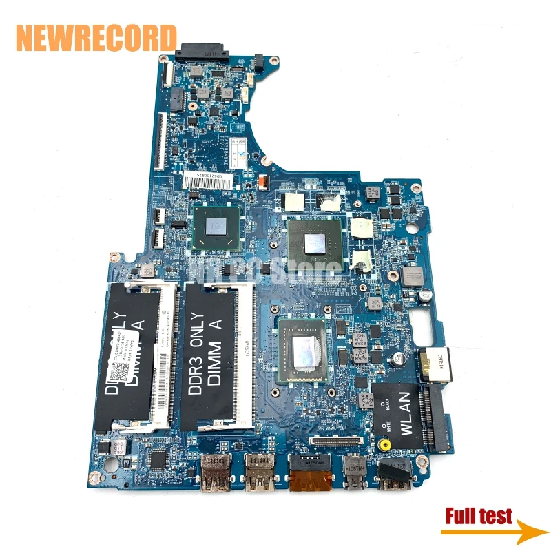 Новая плата NEWRECORD DASS8BMBAE1 CN-01XFF3 01XFF3 для ноутбука Dell XPS 15z L511z с процессором I7-2640M и графическим процессором GT525M. Полная проверка.