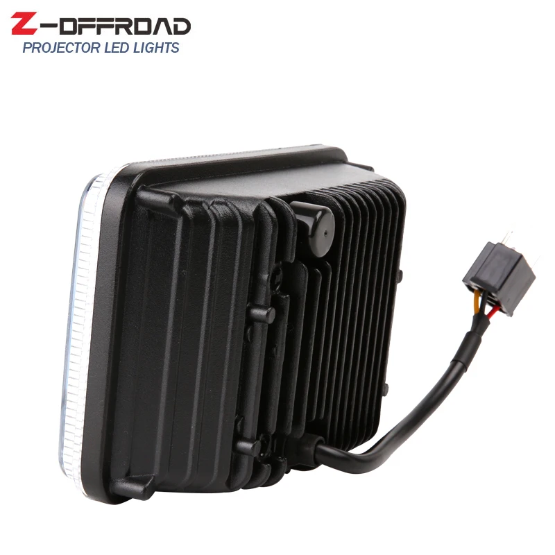 4x6 &quotсветодиодный прямоугольник фары для грузового автомобиля daf T800 T400 T600 W900B W900L