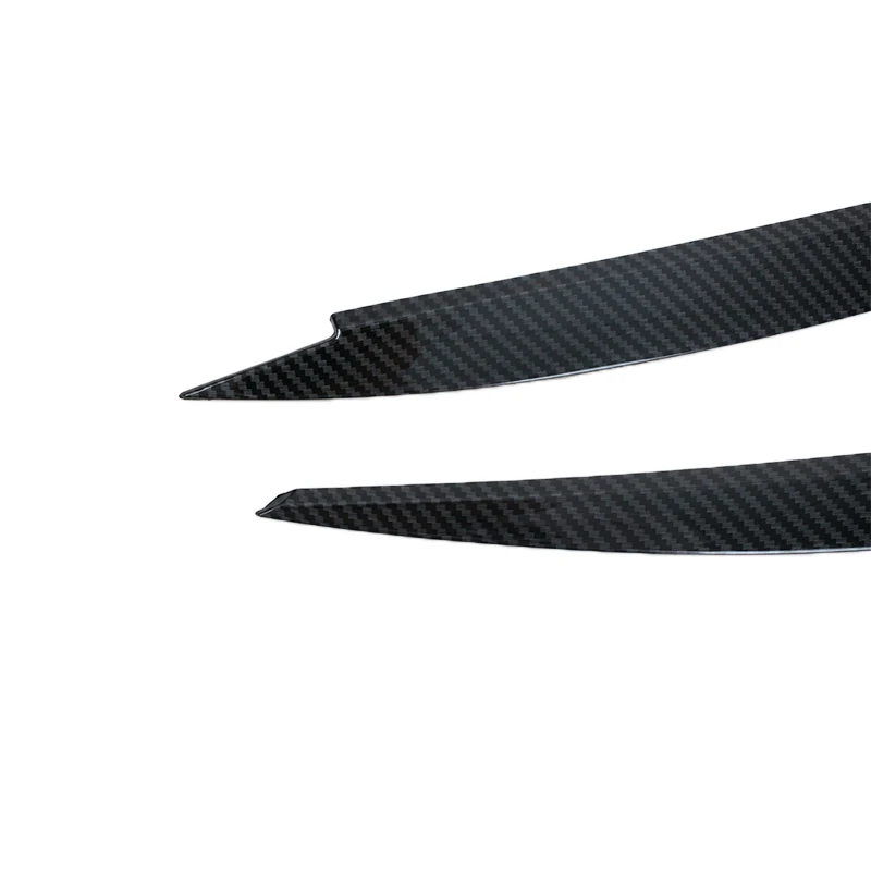 

K-Car Headlight Eyebrow Eyelid Cover Trim ABS Carbon Fiber Eye-catching For VW Golf 7 VII GTI GTD R MK7 2013-2017