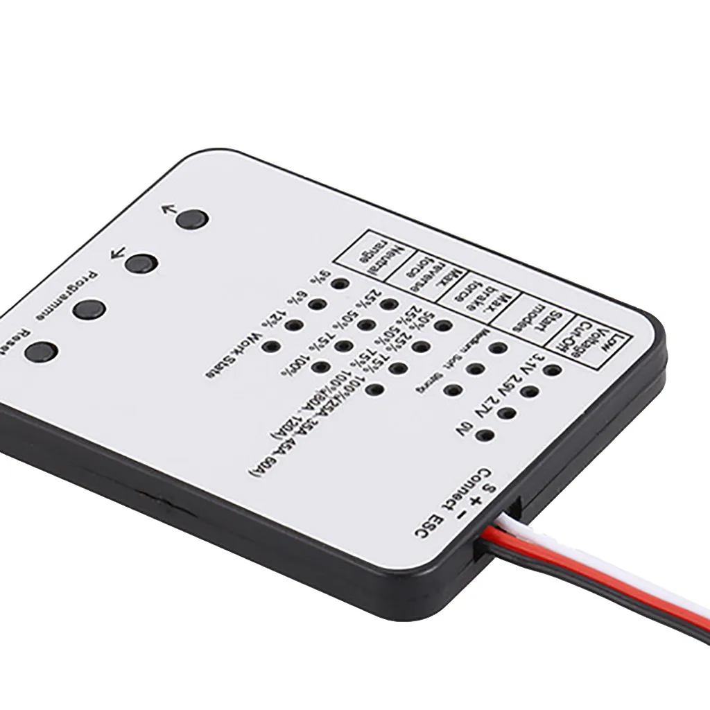 SURPASS HOBBY Racerstar LED Program Card For 25A 35A 45A 60A 80A 120A ESC Set Car Accessories Parts | Игрушки и хобби