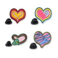 love heart enamel pins badge cartoon show love brooches clothes bag denim lapel pin gifts for women men friends fashion jewelry