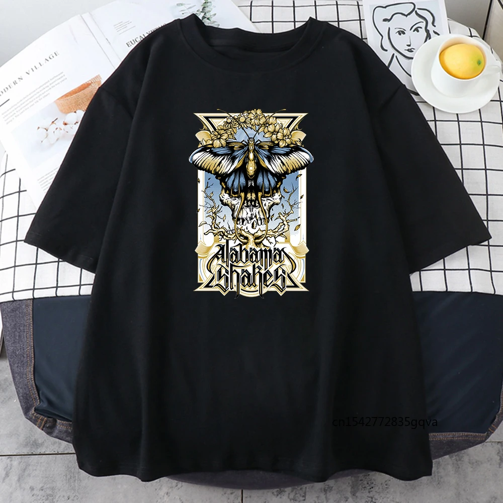 

Cartoon Schmetterling Druck T Shirts Womans Harajuku Kurzen Hip Hop Crewneck T-Shirt Vogue Oversize Frauen T-Shirt