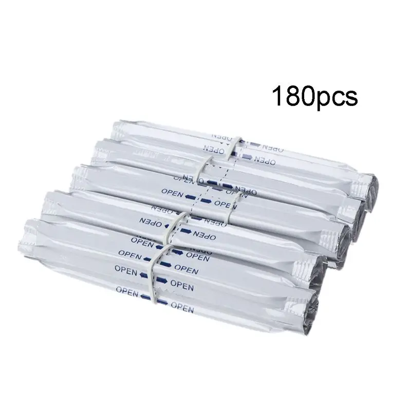 180pcs 180 шт./кор. влажные шт. пропитанная спиртом хлопковая ткань тампоны двойные палочка для очистки для технология 2,4 плюс для технология 3,0 LIL/LTN/его/GLO нагреватель - Цвет: 180pcs