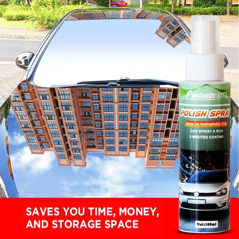 Супергидрофобный герметик для покрытия автомобиля 100 мл гибридный спрей