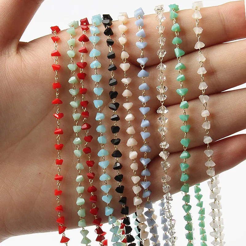 Цепочка для браслетов ожерелий лодыжек из нержавеющей стали|Ювелирная фурнитура