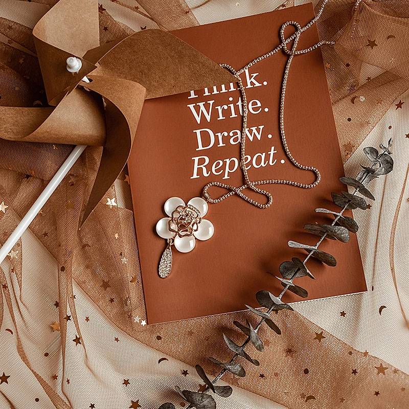 4 ярда кофейные мягкие звезды Моны Тюль кружевная ткань для сделай сам шитье