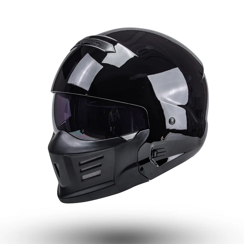 Мотоциклетный шлем комбинированный Полнолицевой локомотив полушлем новейший