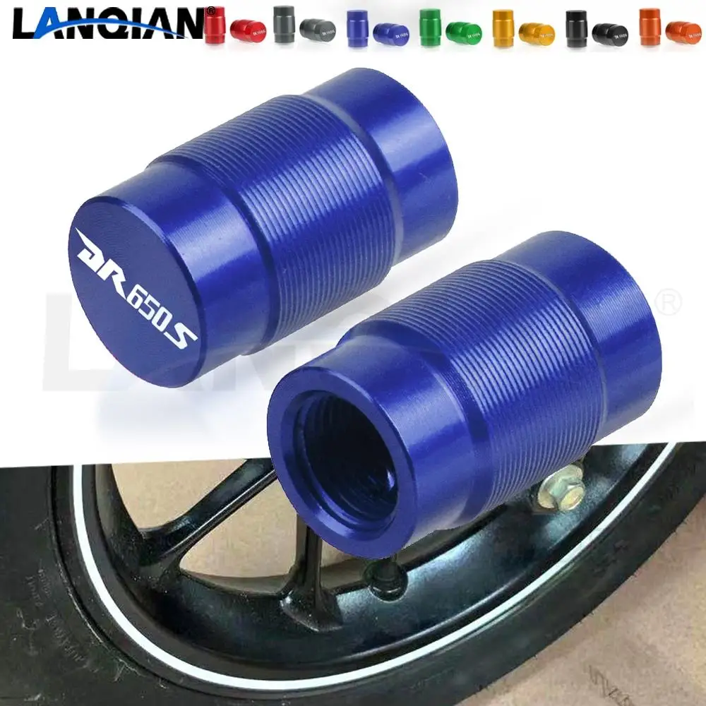 

For Suzuki DR650 S SE Motorcycle Aluminum Wheel Tire Valve Stem Caps DR650 DR650S DR650SE 1994-2010 2007 2008 2009 Accessories