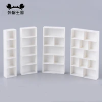 5pcs dollhouse mini furniture miniature doll accessories plastic book shelf multiple specifications