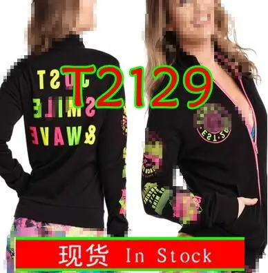 Новое поступление ZW топы становится сильнее одежда для бега zumba пальто женская