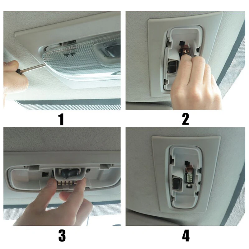 

3pcs Error Free Auto LED Bulbs Car Interior Light Kit Dome Reading Light Trunk Lamps For MG GT 2014 2015 2016 2017 2018 2019