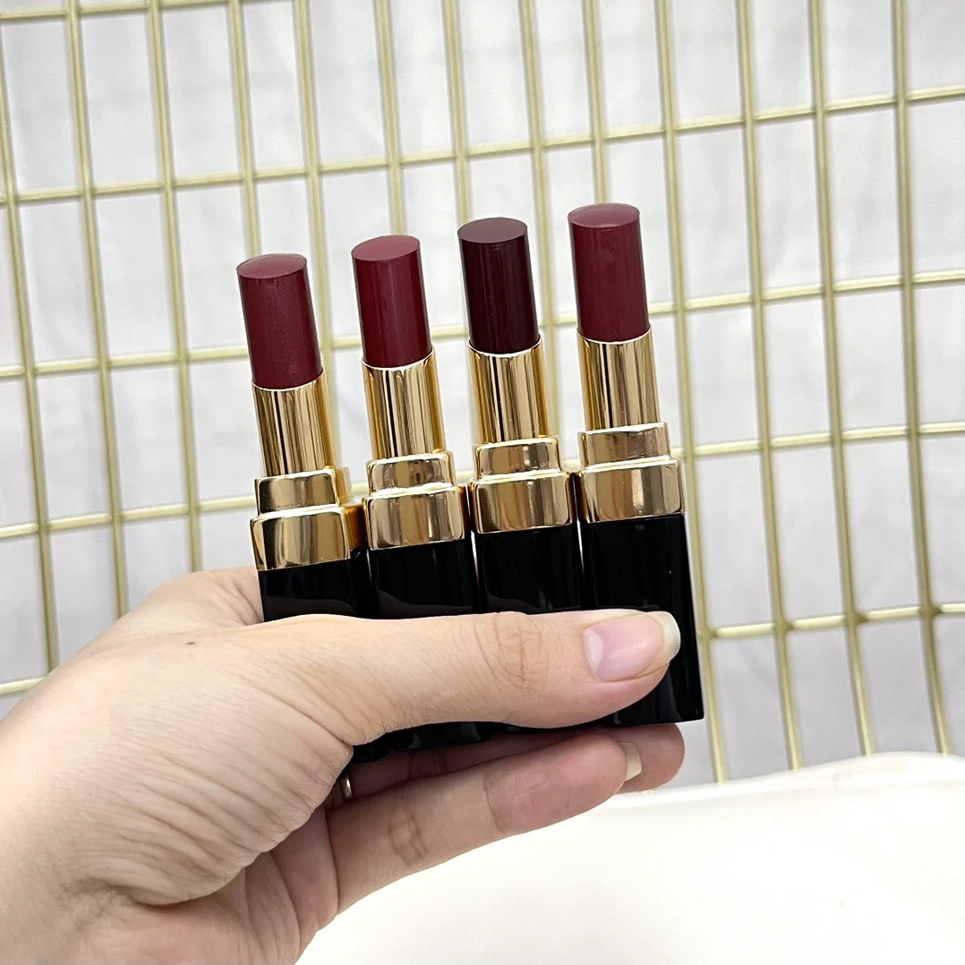 

New Makeup Brand Lipstick 4 Colors Choose 3G Nude Matte Lip Stick Cosmetic Long-Lasting