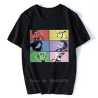 Футболка мужская с коротким рукавом, забавный калейдоскоп, парад смерти, круглый вырез, хлопковая рубашка, аниме Decim Bar, летняя в стиле Харадзюку