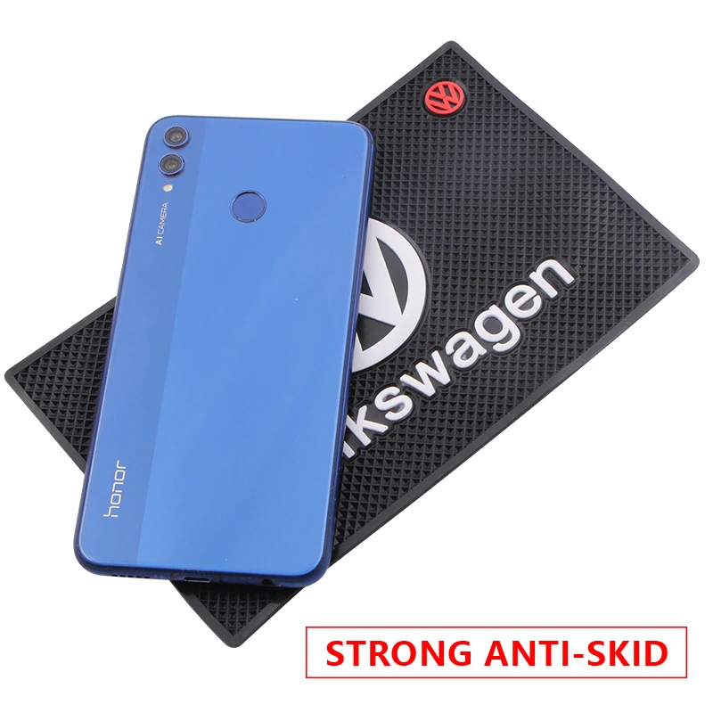 Нескользящий коврик для телефона с логотипом автомобиля нескользящий Volkswagen R Golf 5