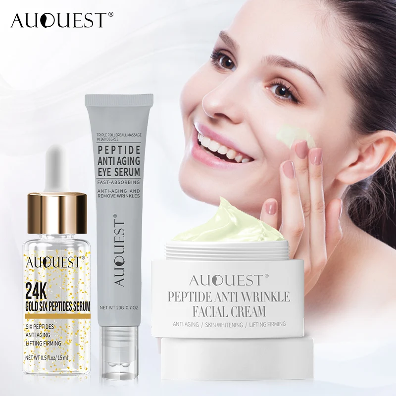 AUQUEST антивозрастной крем для лица против морщин сглаживающий ежедневный