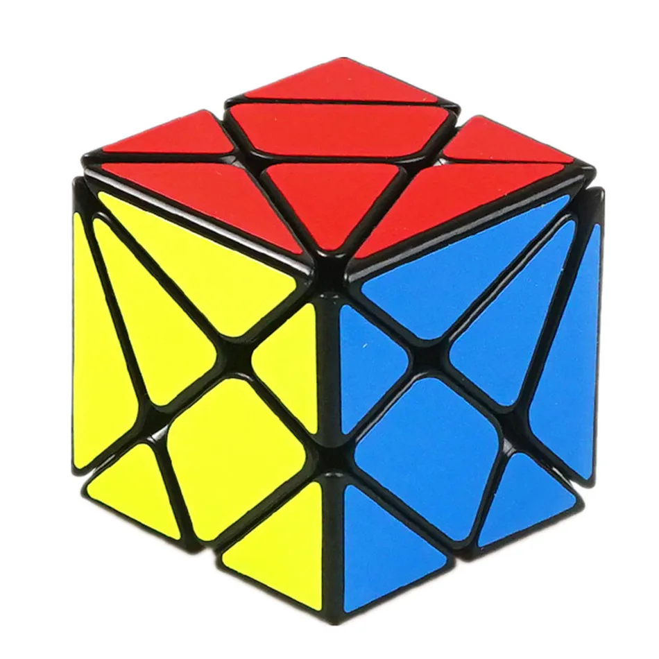 

YongJun YJ Axis Magic Cube Change Irregularly Jinggang Speed Cube with Frosted Sticker YJ 3x3x3 Puzzle Toy For Children Kids