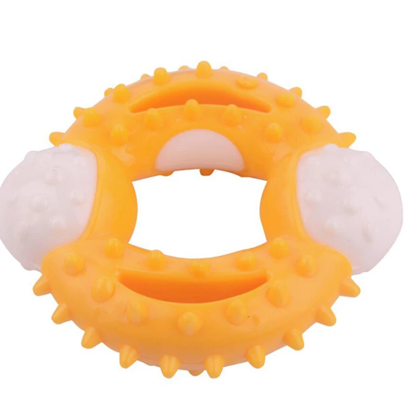 Creative Pet Dog Toy Shape Toys Molar Puppy Bite Resistance Durable Teeth Cleaning Massage Supplies | Дом и сад
