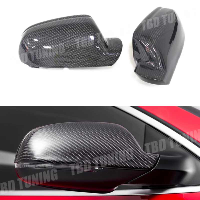 Отделение из углеродного волокна для Audi A4 B8.5 A5 S5 RS5 2010 2011 2012 2013 2016|Зеркала и крышки|