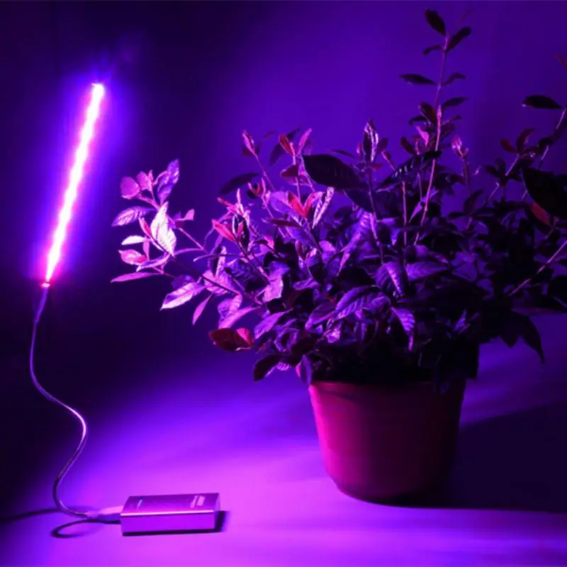 

1 шт. 2,5 Вт светодиодный Grow светильник USB Портативный светодиодный завода светать светильник DC5V полный спектр Фито лампа вращение гибкий све...