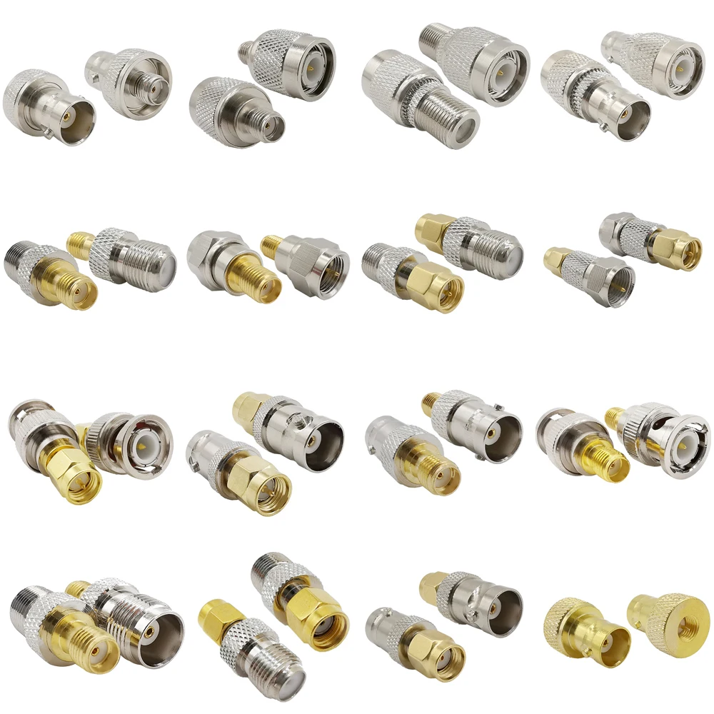 

Переходник SMA BNC TNC F, штекер-гнездо, 2 шт.