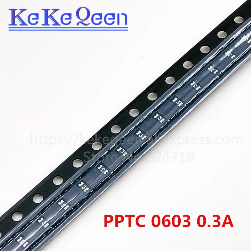 Предохранитель 100 шт./лот PTC 0603 а мА 16 В SMT SMD PPTC сбрасываемые предохранители SMD0603P030TF