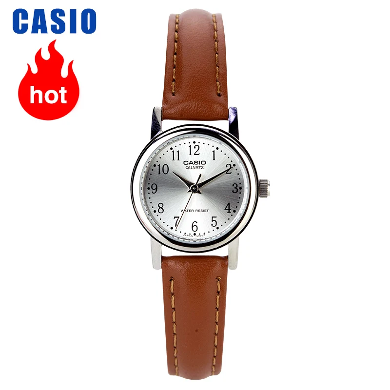 Часы Casio простые винтажные кварцевые женские часы с ремешком на руку лето