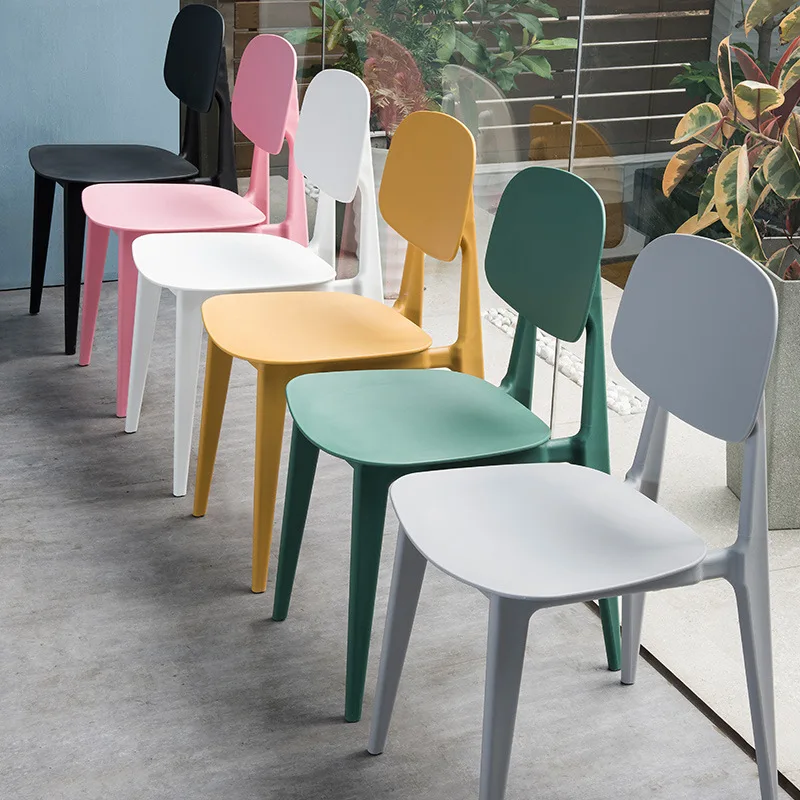 

Modern Minimalist Creative Nordic Restaurant Chair Home Dining Chair Desk Computer Backrest Negotiation Leisure Chair
