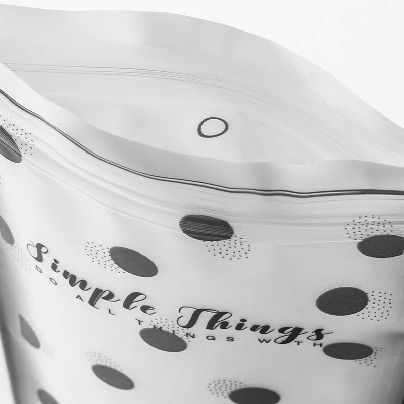 4 шт. многоразовый пакет на молнии портативный прозрачный пластиковый для конфет