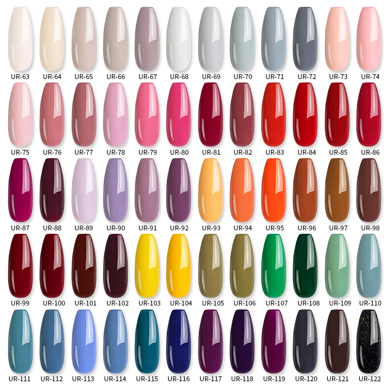 

UR SUGAR 6/8/10 Colors Gel Nail Glitter Polish Set Nail Kits For Nails Semi Permanent Soak Off Gel Polish Varnish UV Nail Set