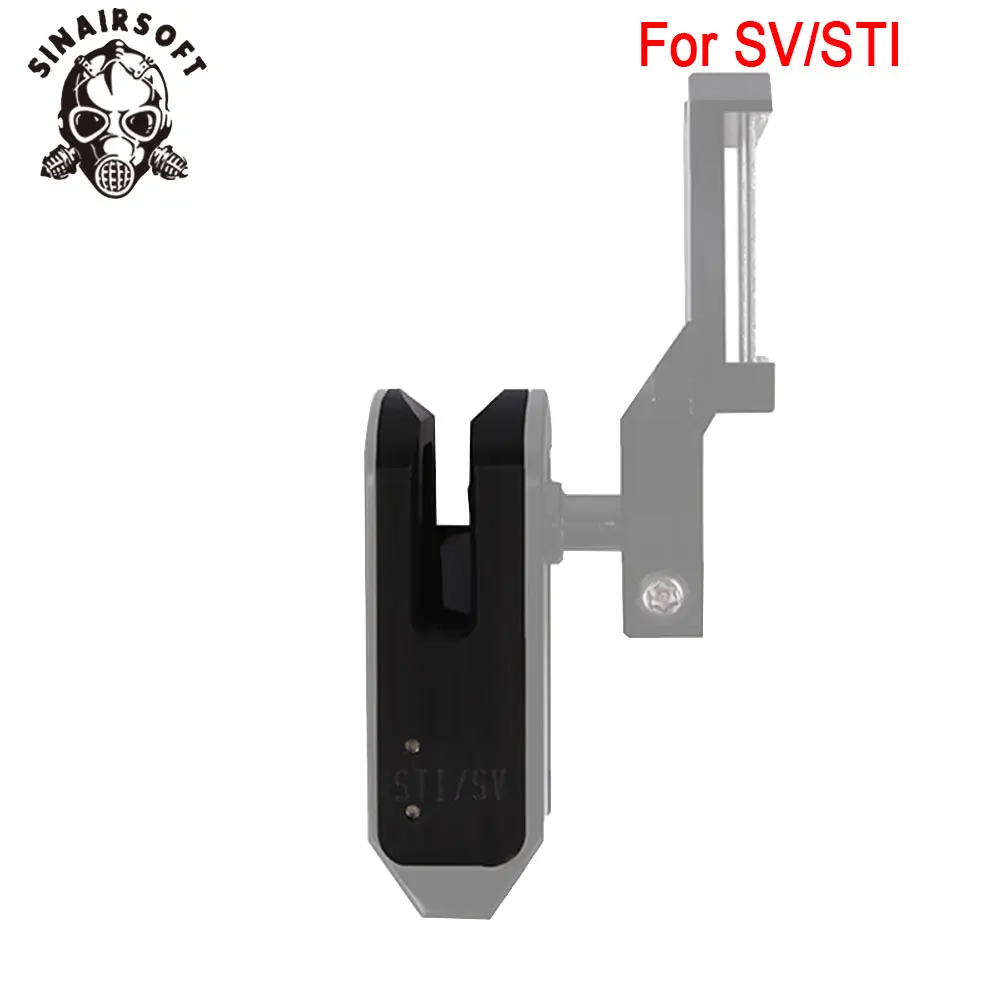 SINAIRSOFT IPSC алюминиевый кобура части для SV/STI/CZHunting ручной пистолет кобура вставки аксессуары для кобуры