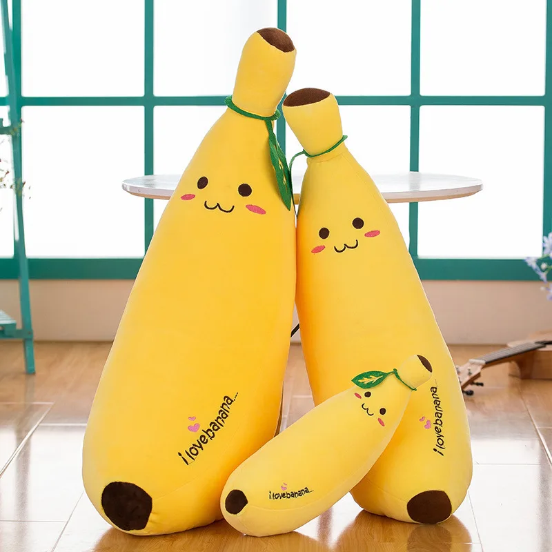 Long toy soft banana plush pillow simulation fruit cushion eiderdown doll wholesale | Movies &amp TV
