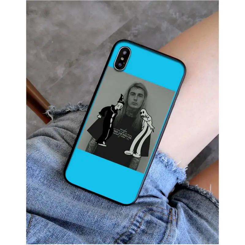 

YNDFCNB Mercury Retrograde Ghostemane DIY phone Case cover Shell for iphone 11 Pro Max X XS MAX 6 6s 7 8 plus 5 5S 5SE XR SE2020