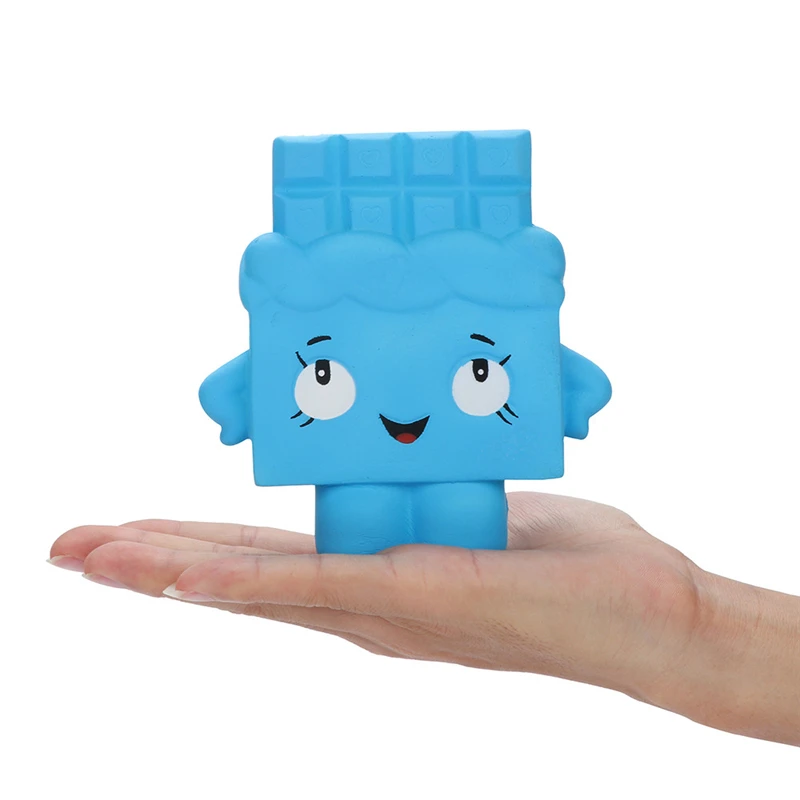 

13x12x3cm Chocolate squishy Cartoon Squishies kawaii Soft Slow Rising Squeeze Scented Stress Relieve Toy for more 6Y A40
