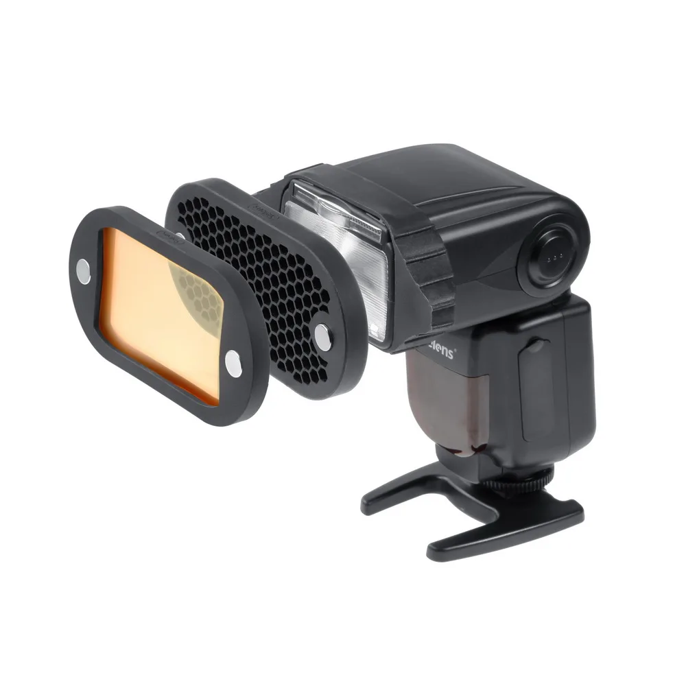 Selens резиновая рукоятка для магнитных аксессуаров Speedlite цветные фильтры Honeycome