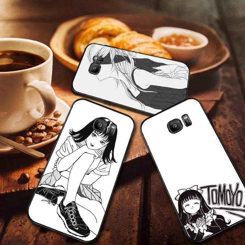 Для samsung A3 A5 A6 A7 A8 A9 A10 A20 A30 A40 A50 A60 плюс Чехол черного цвета для девочек силиконовая