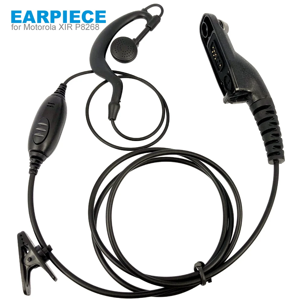 Гарнитура PTT с микрофоном для рации Motorola Xir P8268 P8668 APX6000 APX7000 APX2000 DP3400 DP3600 DP4400 DP4800