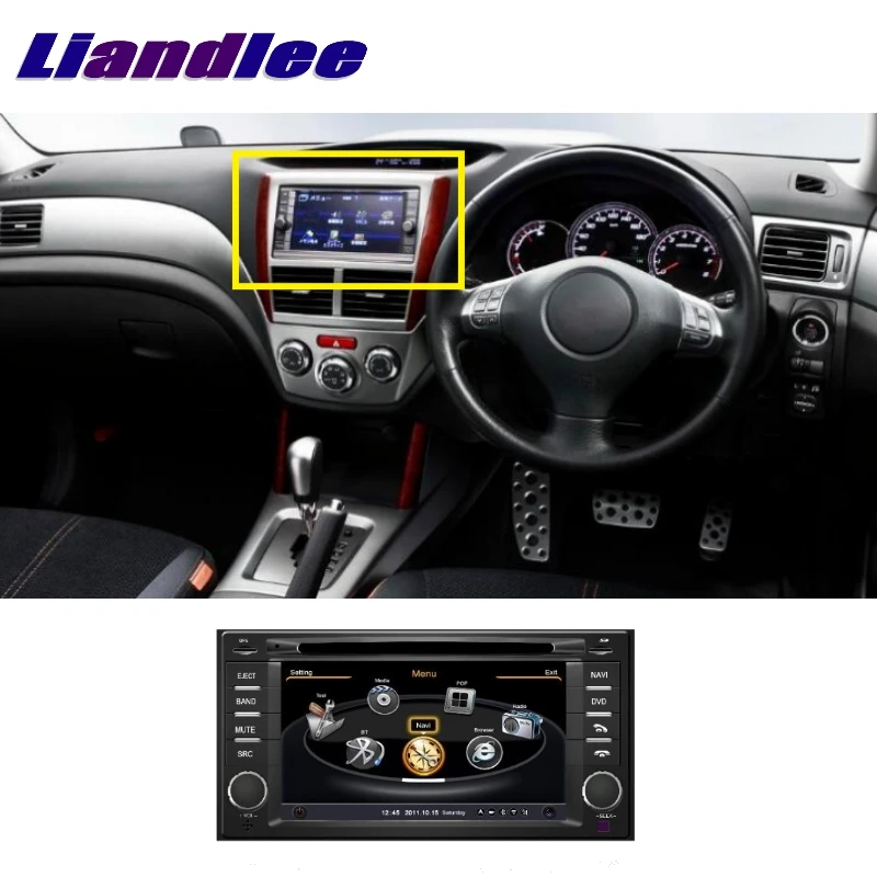 For Subaru Foreste 2008~2014 LiisLee Car Multimedia TV DVD GPS Audio Hi-Fi Radio Original Style Navigation Advanced NAV NAVI MAP |