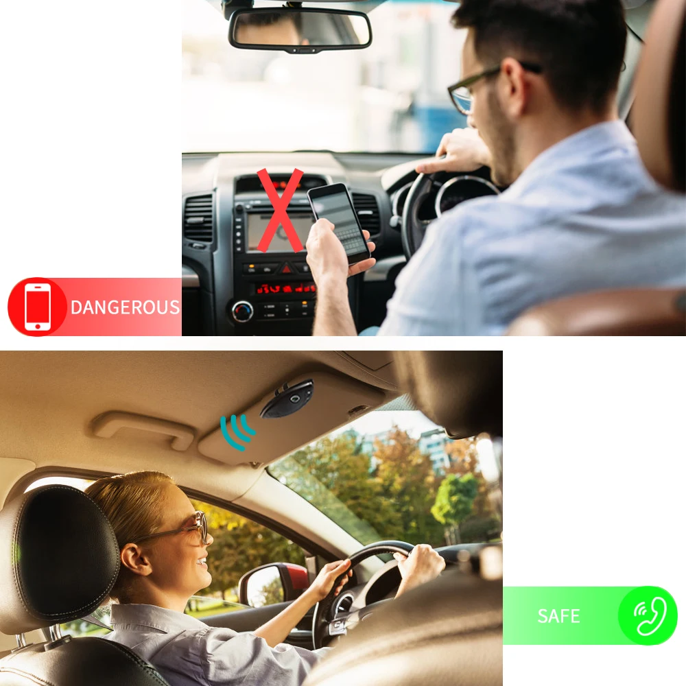 Bluetooth автомобильный комплект громкой связи солнцезащитный козырек авто динамик