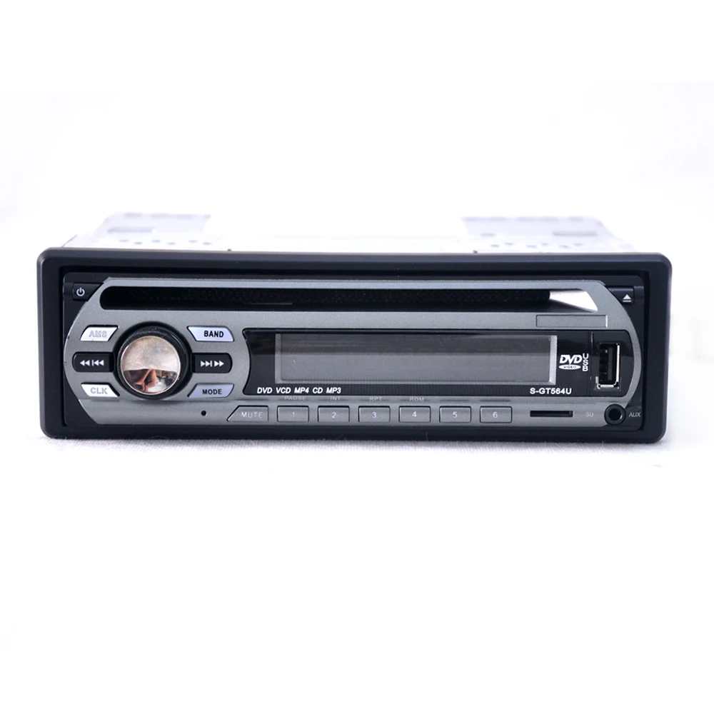 Универсальный автомобильный DVD/VCD/CD mp3-плеер Supprt USB U диск/SD карта/AUX вход музыкальный плеер стерео fm-радио USB 5 В зарядка автозапчасти