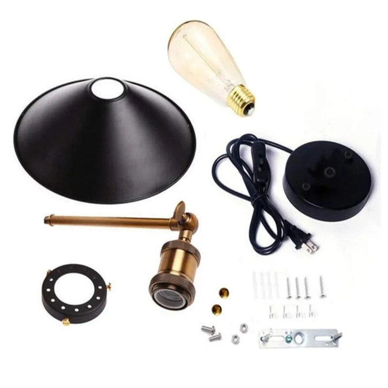 Ретро винтажный деревенский настенный светильник Американский промышленный