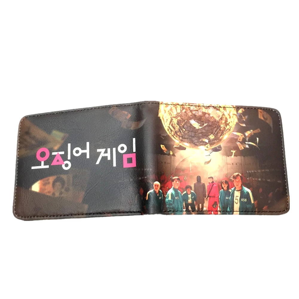 Новые мужские и взрослые Короткие Кошельки для косплея игра кальмар двойного