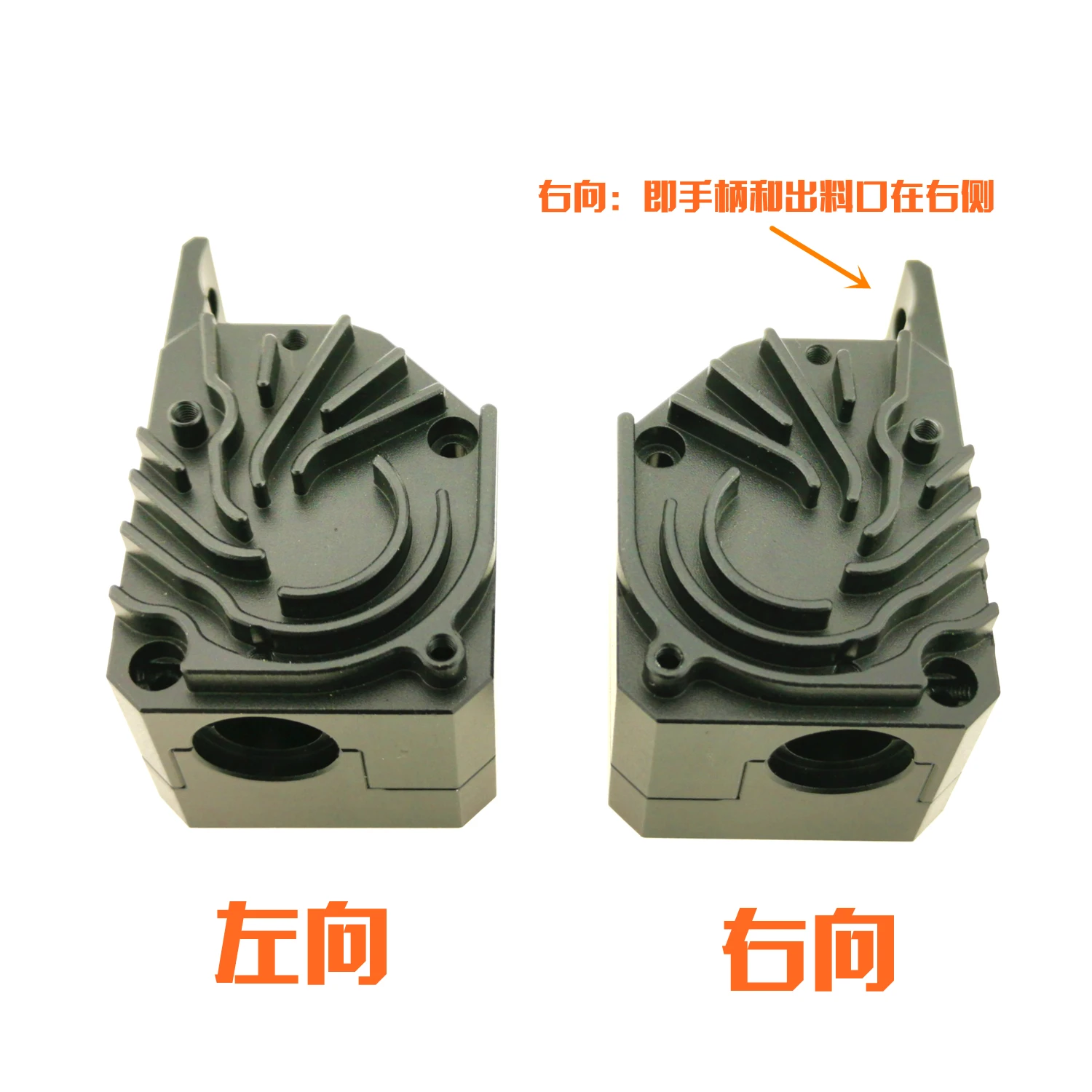 

Funssor metal extruder bmg double gear wire feeder Bondtech Hemera vortex heat sink for 3D accessories