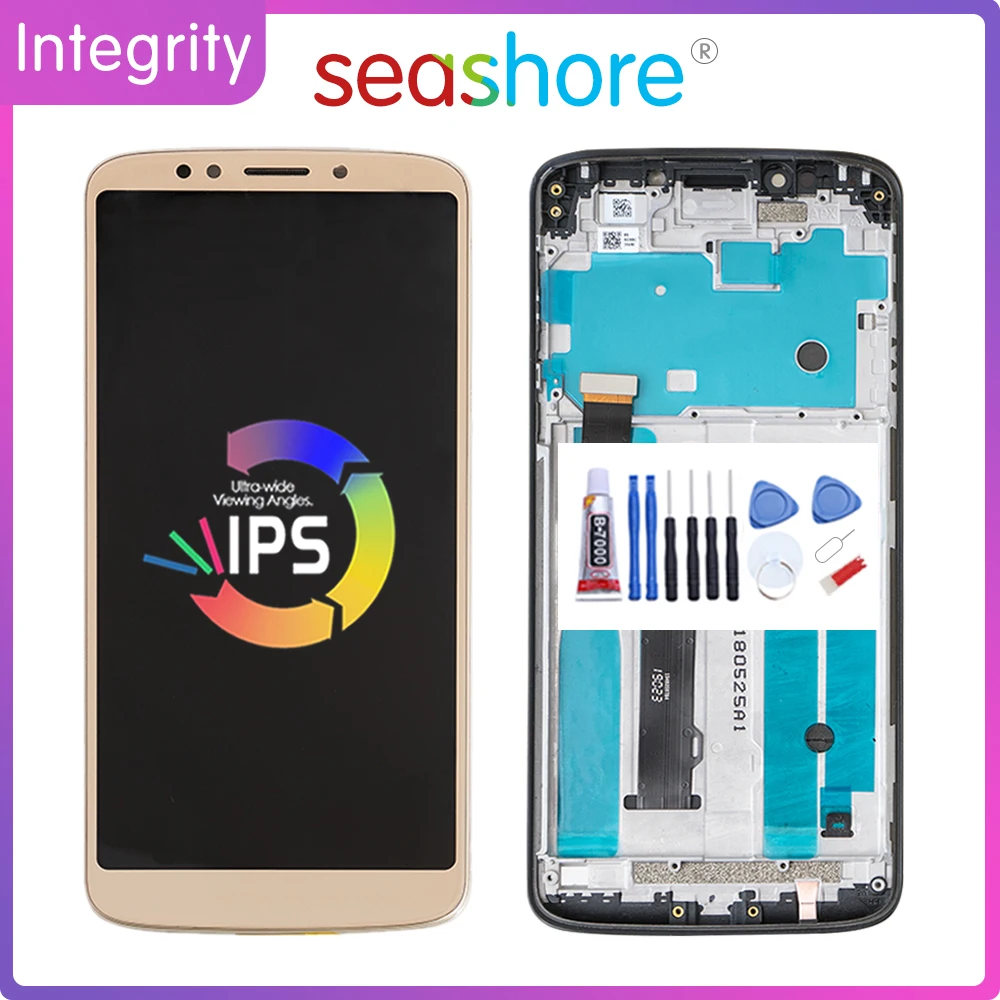 6 0 &quotсенсорный экран для Motorola Moto E5 плюс ЖК дисплей с сенсорным экраном дигитайзер