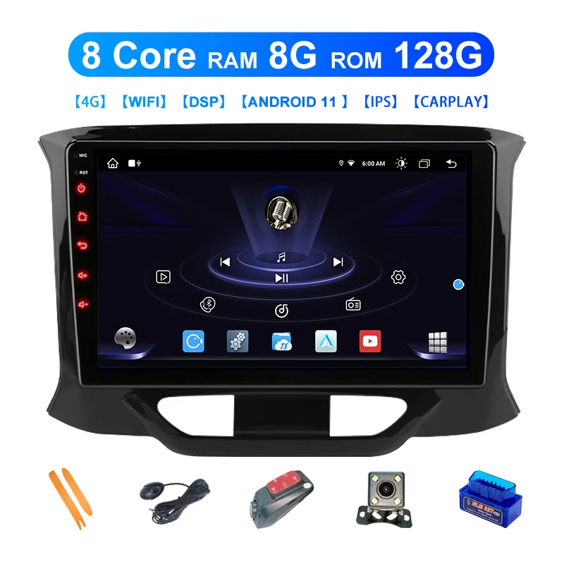 Zltoopai 128G Android 11 автомобильное радио для Lada Xray X ray 2015-2019 Автомобильный