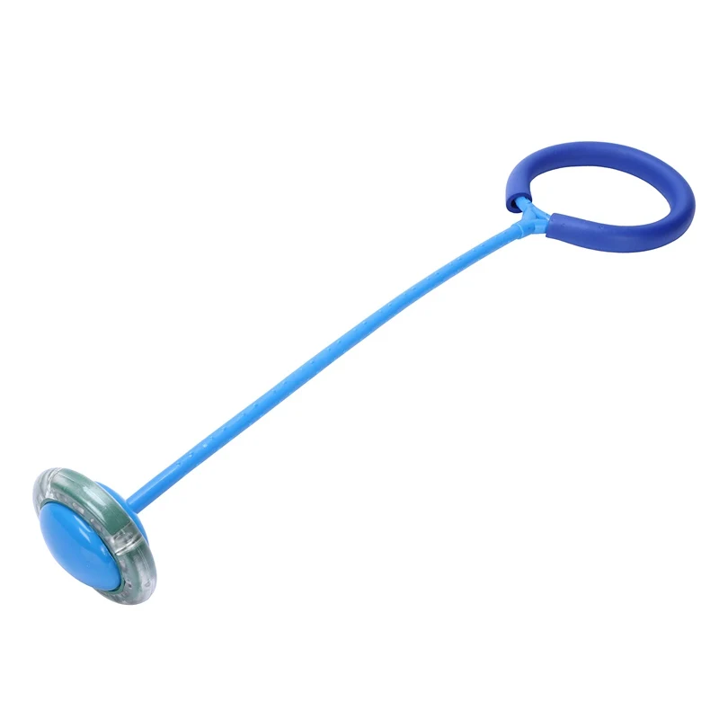 Уличные Забавные игрушки шарики эластичные светодиодные вспышки прыжки ноги мяч