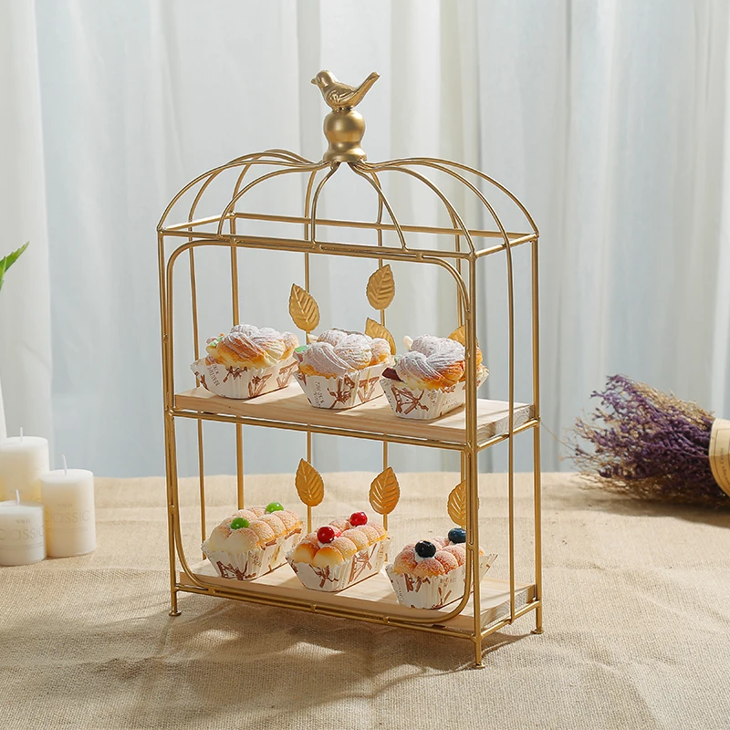 Деревянное украшение для свадебного торта корзина пикника подставка домашняя