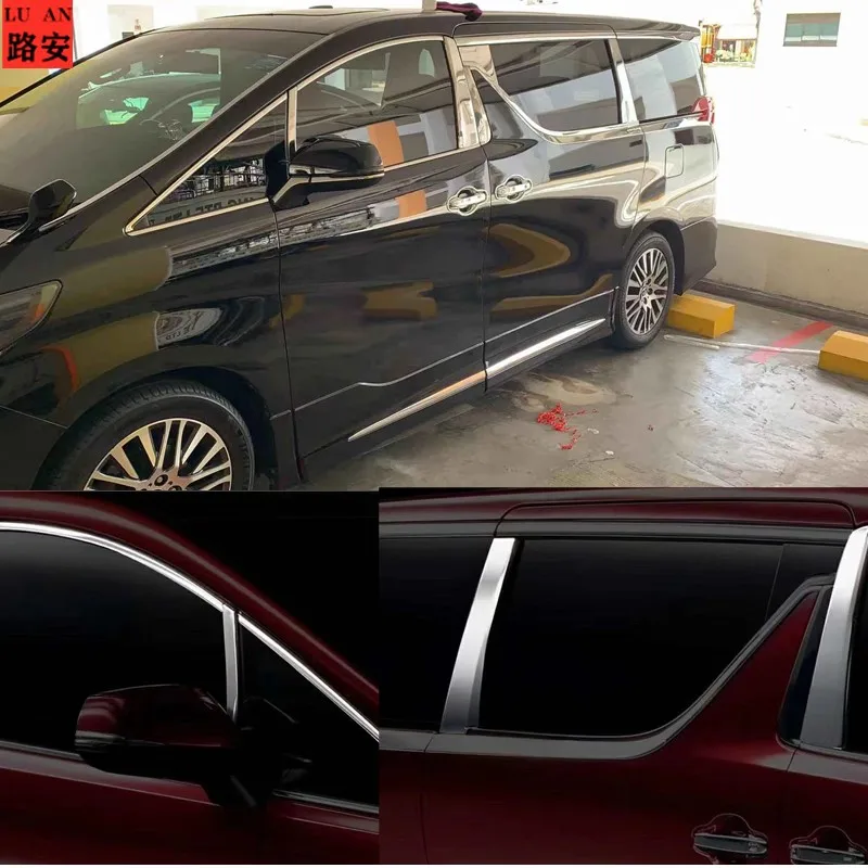 Применимо к 15-20 alphard Vellfire 30 серия оконная отделка Центральная столба из