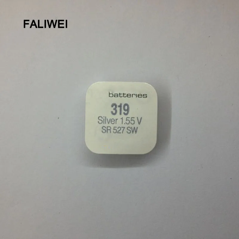 2 шт./лот 319 SR527SW 1 55 в оксид серебра батарея для часов