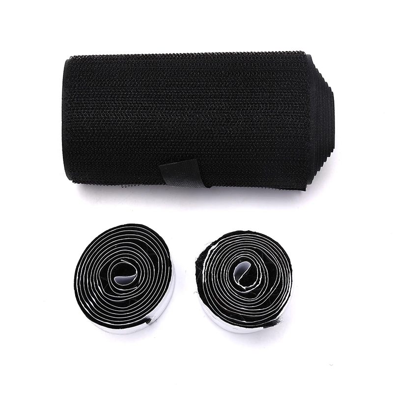 Soft Adjustable Hook And Loop Office Desk Wire Cable Cover For Floor/Carpet/Trunk/Desk Office Supplies