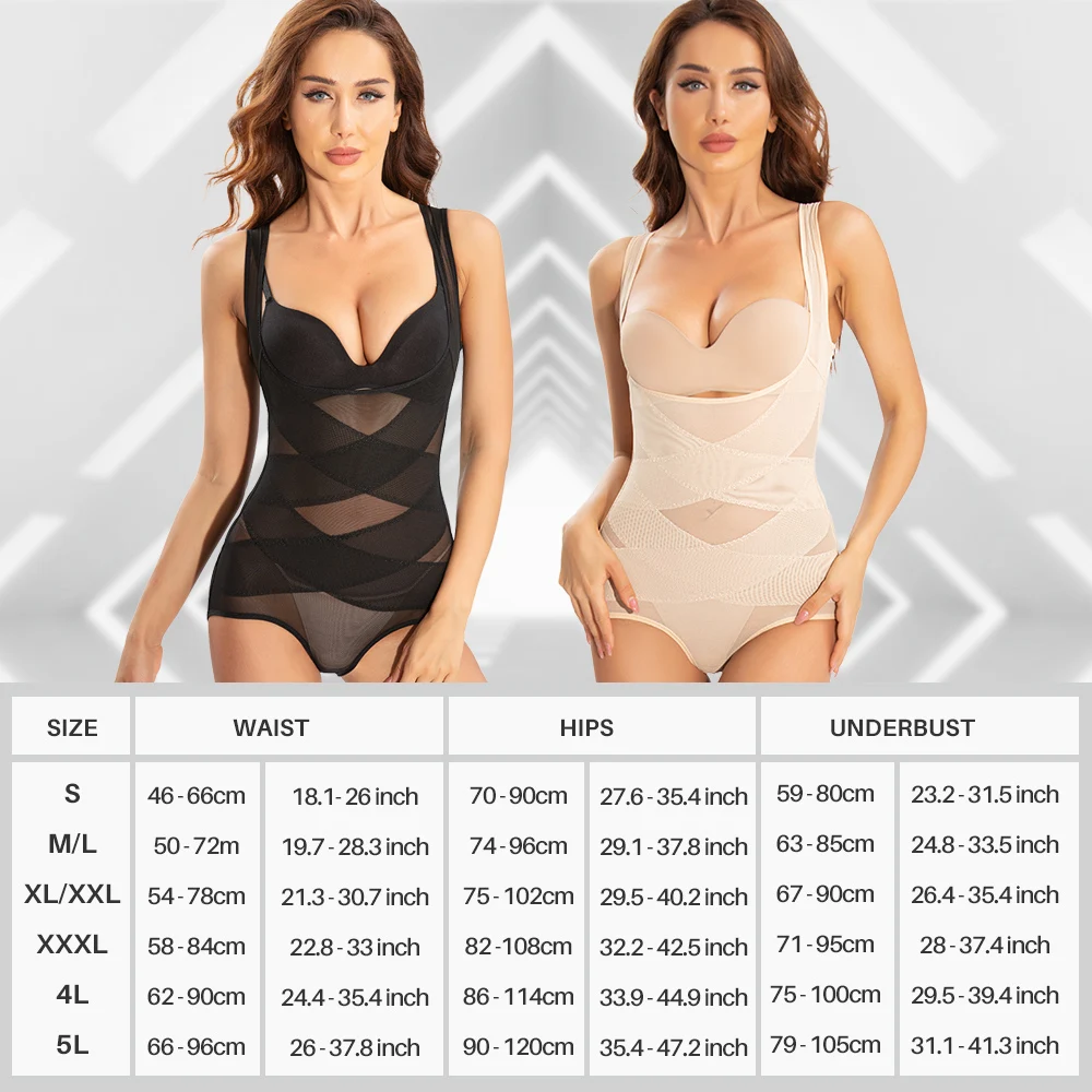 Цветной сексуальный сетчатый корсет 1017 женское боди для похудения с двойным